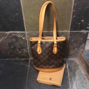 Louis Vuitton Shoulder Bag with Matching Wallet